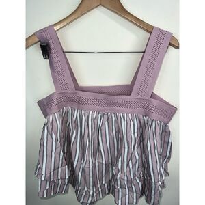 Soncy Plus Piped Mesh‎ And Cotton Cami (Soncy size 0)